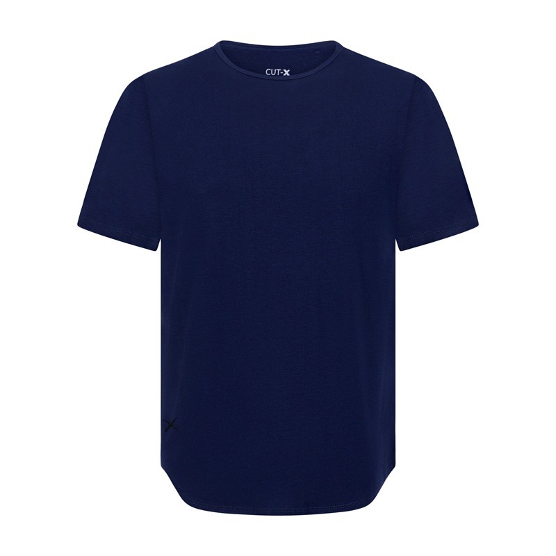 AO Elongated Tee (Deep Navy) 1