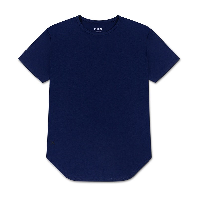 AO Elongated Tee (Deep Navy) 2