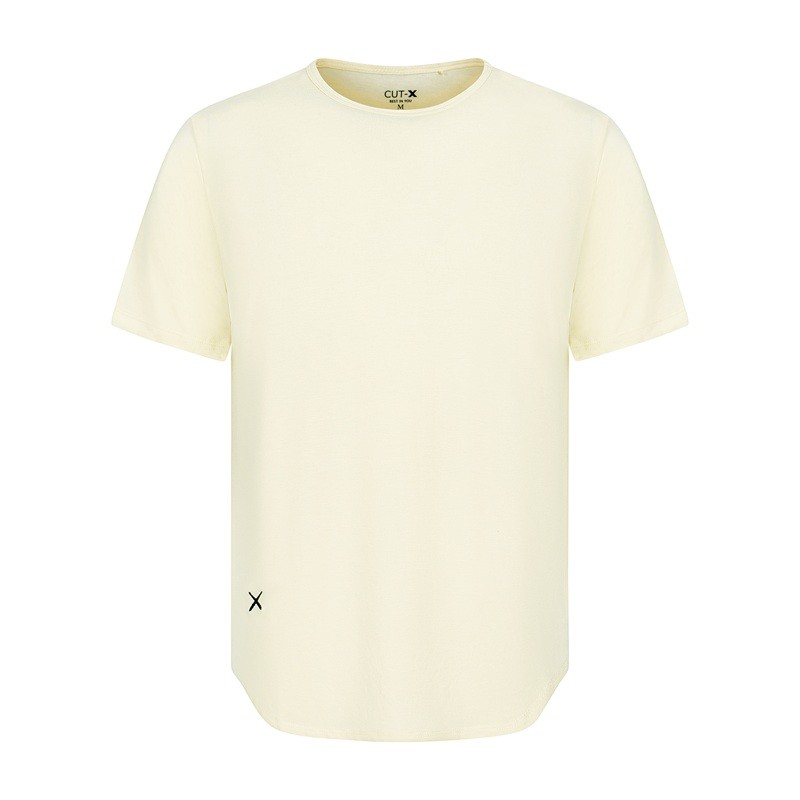 AO Elongated Tee (Soft Cream) 3